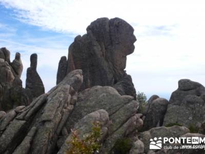 La Cara de La Pedriza - rutas por madrid; grupo de senderismo